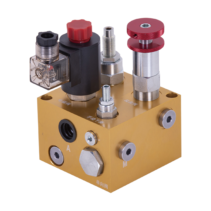 Ventilgruppe für hydraulische Hebebühnen der ET-Serie
