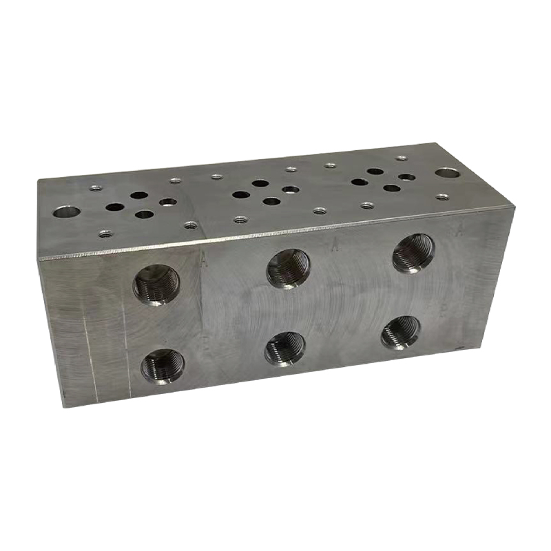 Hydraulischer integrierter Ventilblock mit mehreren Anschlüssen. Zwei-Einheiten-Block/Drei-Einheiten-Block/Vier-Einheiten-Block Hydraulischer integrierter Ventilblock mit mehreren Anschlüssen. Zwei-Einheiten-Block/Drei-Einheiten-Block/Vier-Einheiten-Block